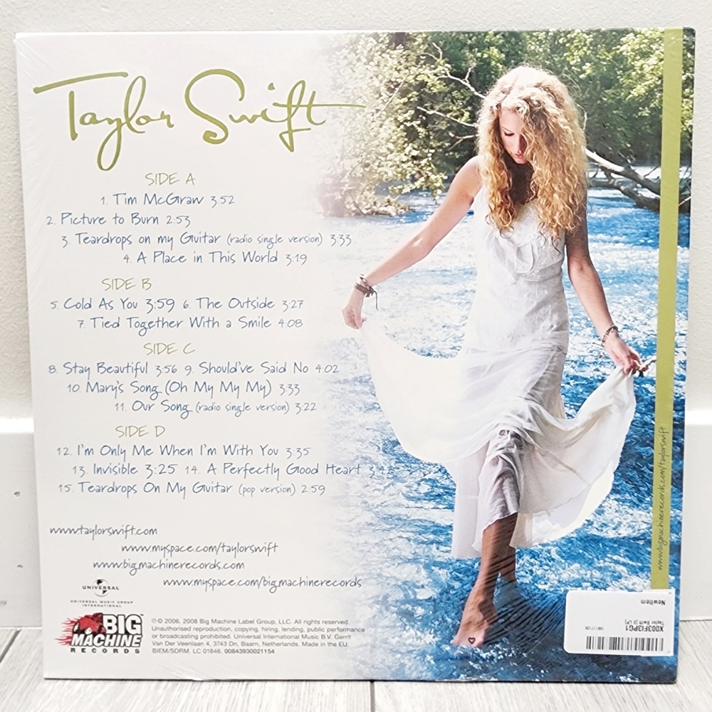 Taylor Swift Self Titled Debut Album 2LP Vinyl - Picture 2 of 2